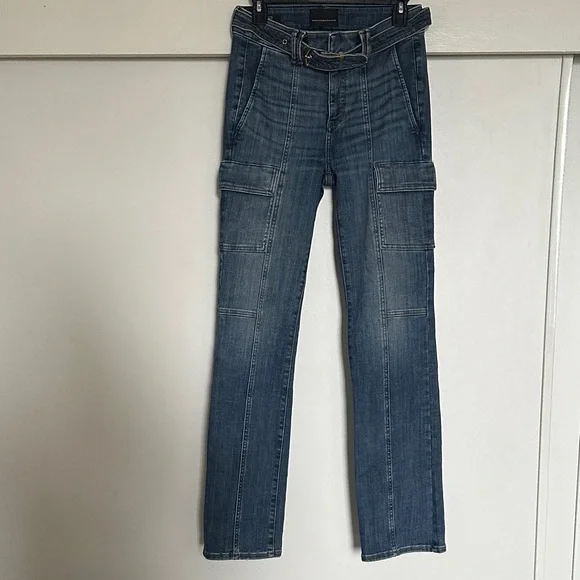 IWhite House Black Market High-Rise Cargo Bootcut - Picture 4 of 12